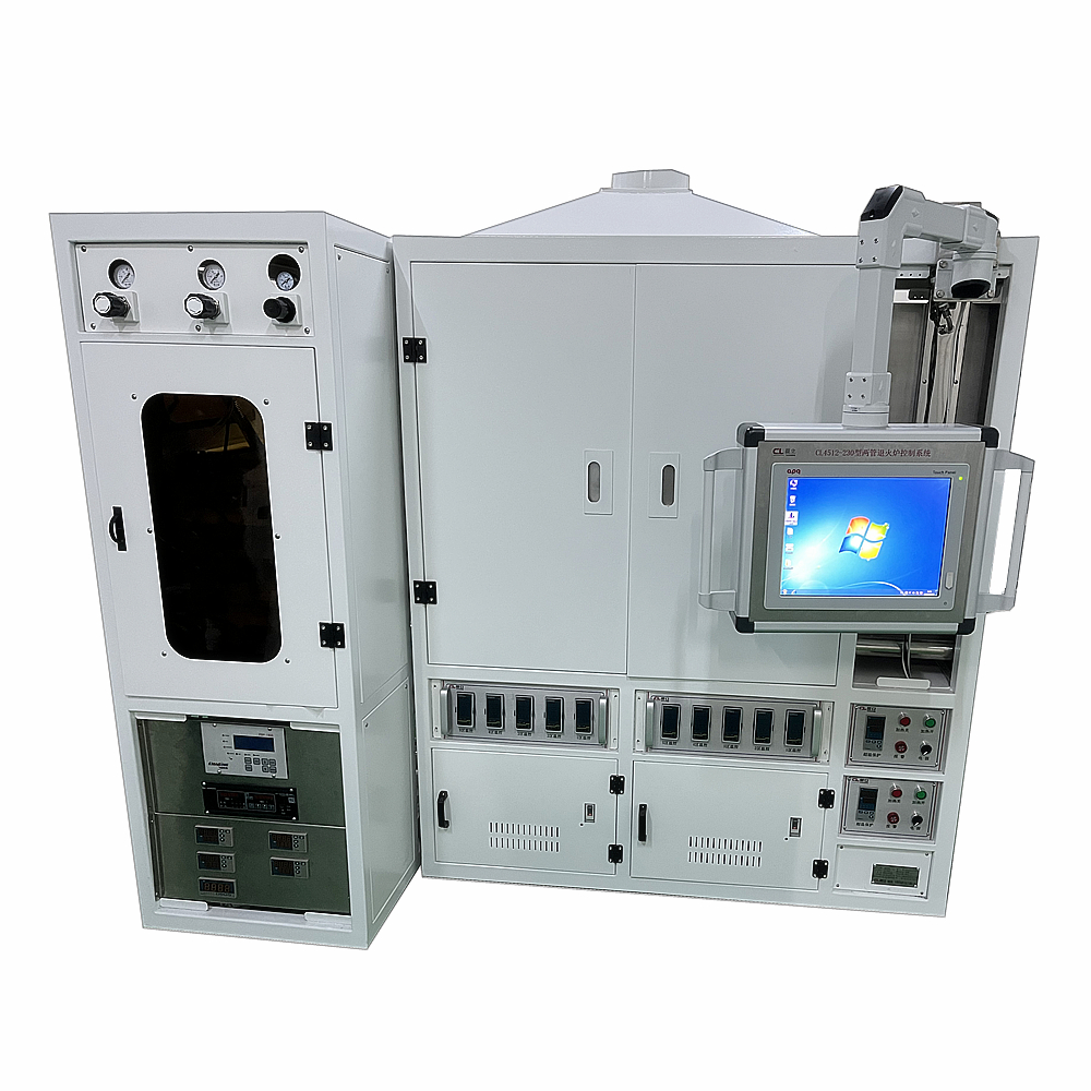 Horizontal 6-inch two tube annealing furnace